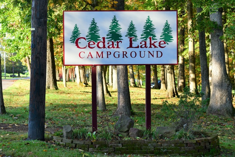Campground banner